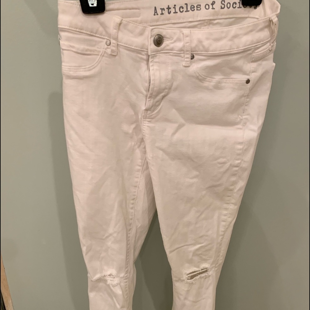 articles of society white jeans